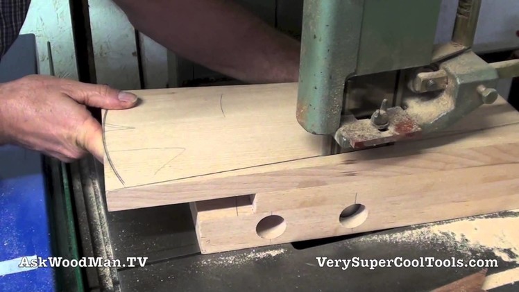 13 How To Build A Bed • Cutting Taper On the Legs
