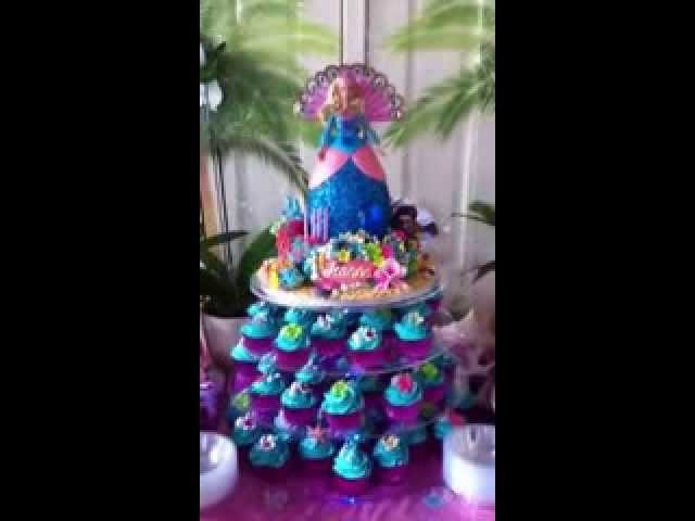 Barbie Island Princess Cake & Cupcakes Pt.1