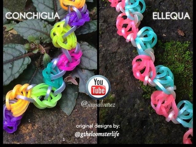 CONCHIGLIA & ELLEQUA Hook Only bracelet tutorial