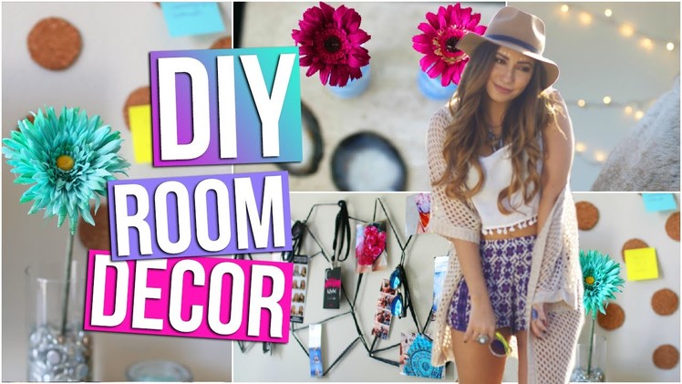 DIY Room Decor & Organization (Tumblr Inspired)! | Tara Michelle
