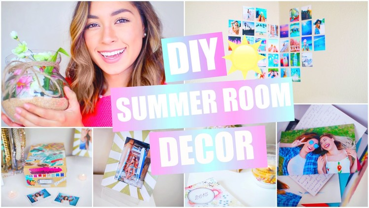DIY Summer Room Decor - Pinterest & Tumblr Inspired