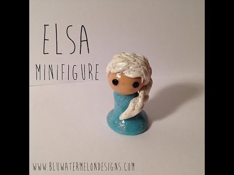Elsa from Frozen Polymer Clay Tutorial