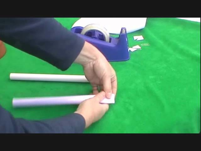 How to Make a Paper Air Rocket