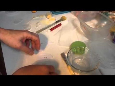 How to Make Wired Wafer Paper Orchids for cake decorating