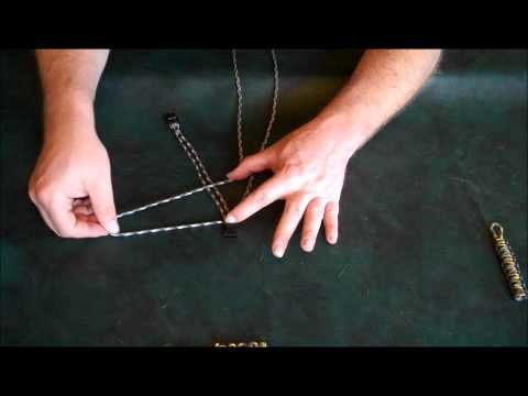 Make a Easy Paracord Bracelet (Cobra Weave)
