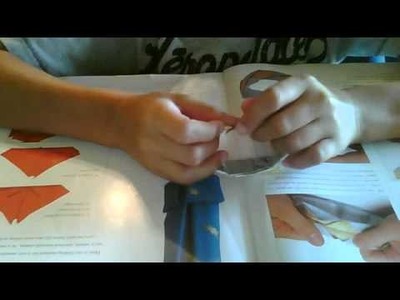 Origami bangle tutorial