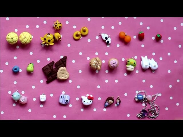 Polymer Clay Charm Update #2 ~ Charms inspired by Frainyxo, Maqaroon, LittleSurprisesYT and More!
