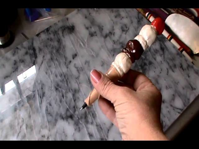 Polymer Clay Ice Cream Cone Pen & other cool creations