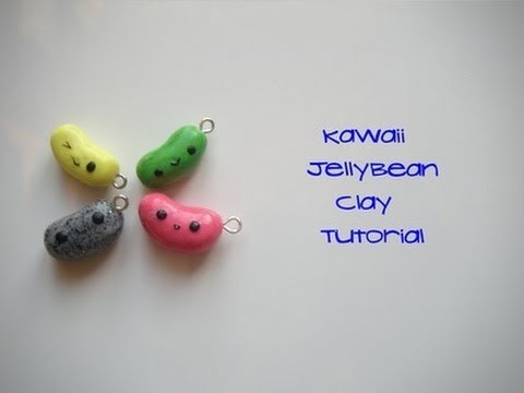 Polymer Clay Kawaii Jellybean Tutorial