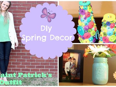 DIY Spring Decor + My St Patrick's Day Outfit☀︎
