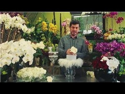 Flower Arrangements : How to Make a Vase of Flowers for Christmas