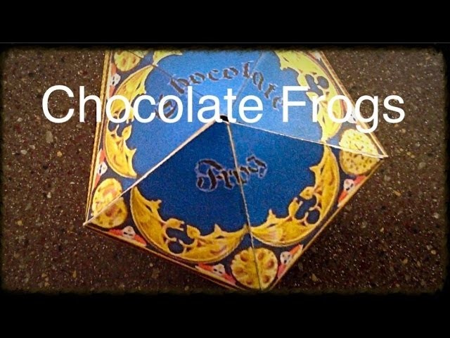 Harry Potter Recipes.Crafts: Chocolate Frogs