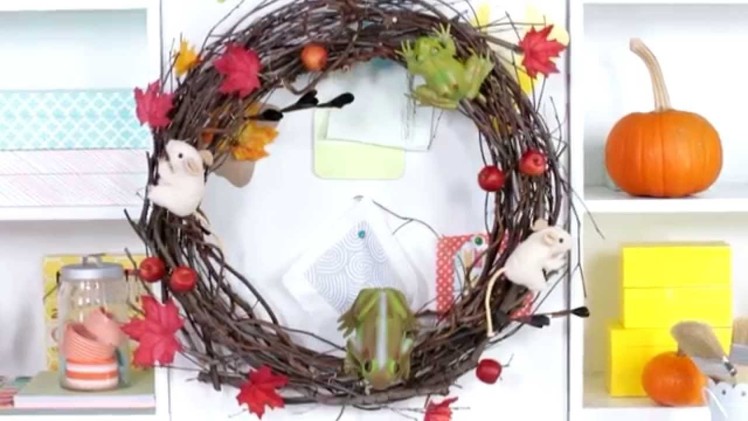 Homemade Halloween Decorations: Wicked Witch's Wreath