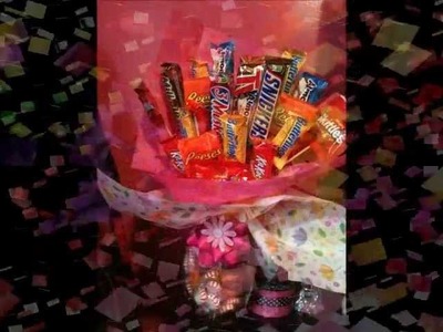 How to make a candy bouquet