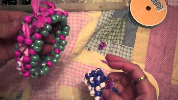 How to make a kandi 3D ribbon cuff