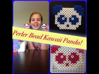 How To Make A Perler Bead Kawaii Panda