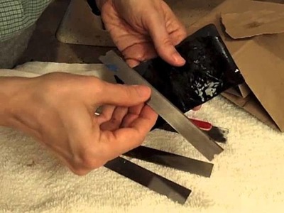 How to Sharpen Polymer Clay Slicing Blades