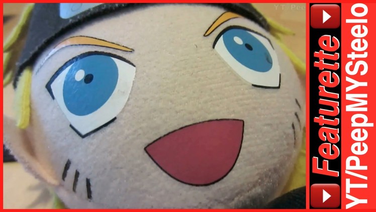 Kids Naruto Toys Stuffed Plush Doll w. Headband & Costume in Shippuden Manga & Anime Movies