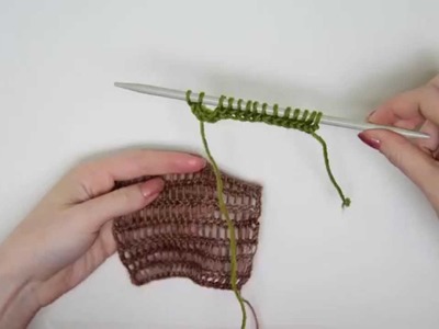 Knit Tips: Basic Lattice Knitting Part 2