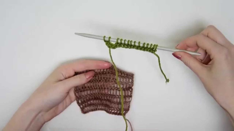 Knit Tips: Basic Lattice Knitting Part 2