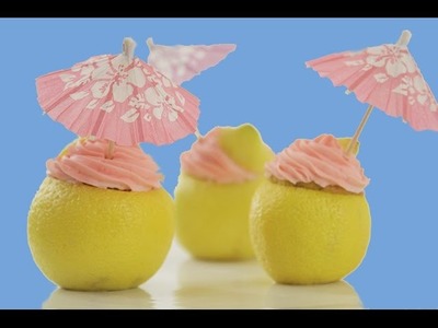 Lemon Raspberry Cupcakes, DIY Summer Decor & Candy Vases | Summer Sweet Styling | Elise Strachan