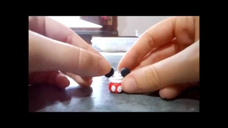 Polymer clay.fimo tutorial: Mickey Mouse