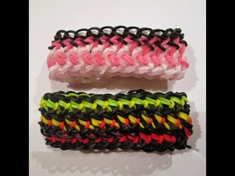 Rainbow Loom- How to make a Monstrosity Bracelet (Original Design)
