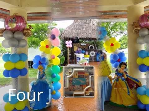Snow White & Cinderella Decorations Arch Balloons