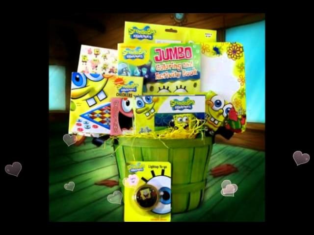Spongebob Gift Baskets Ideas for boys &  Girls GiftBasket4Kids
