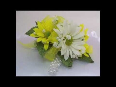 Yellow and White Weddings at Gillespie Florists