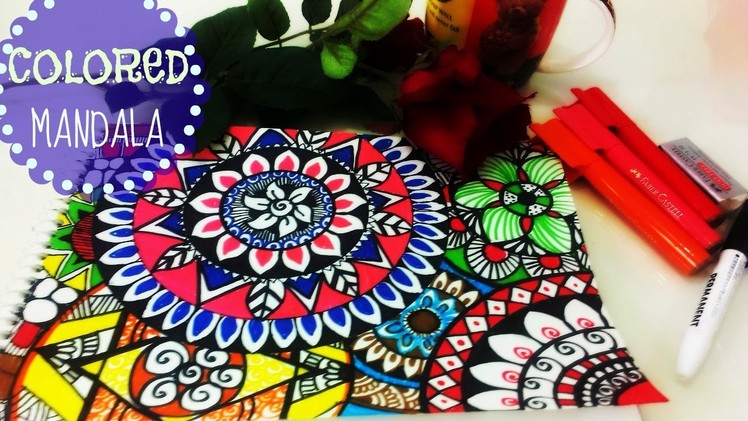 ♥ Colourful Mandalas Painting ♥