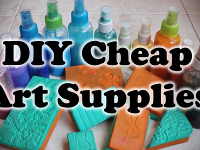 DIY Cheap Art Supplies