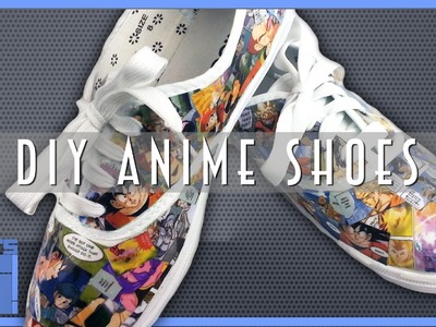 DIY How To Make Anime Shoes (Part 1 Collaboration NerdECrafter)