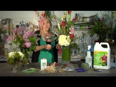 Flower Arrangement Methods & Equipment : Floral Tips & Ideas
