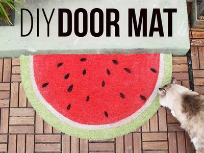 Fruity Door Mats ♥ DIY