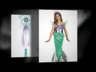 Girls Mermaid Halloween Costumes