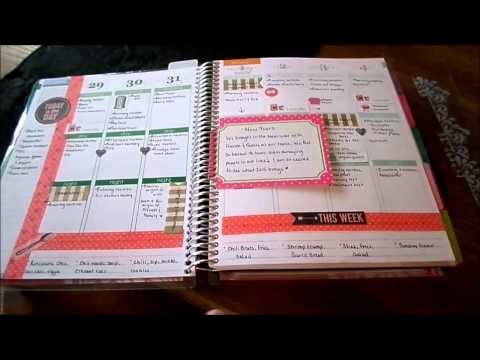 Happily Organized {Day 4 Calendars} How I use my Erin Condren Planner