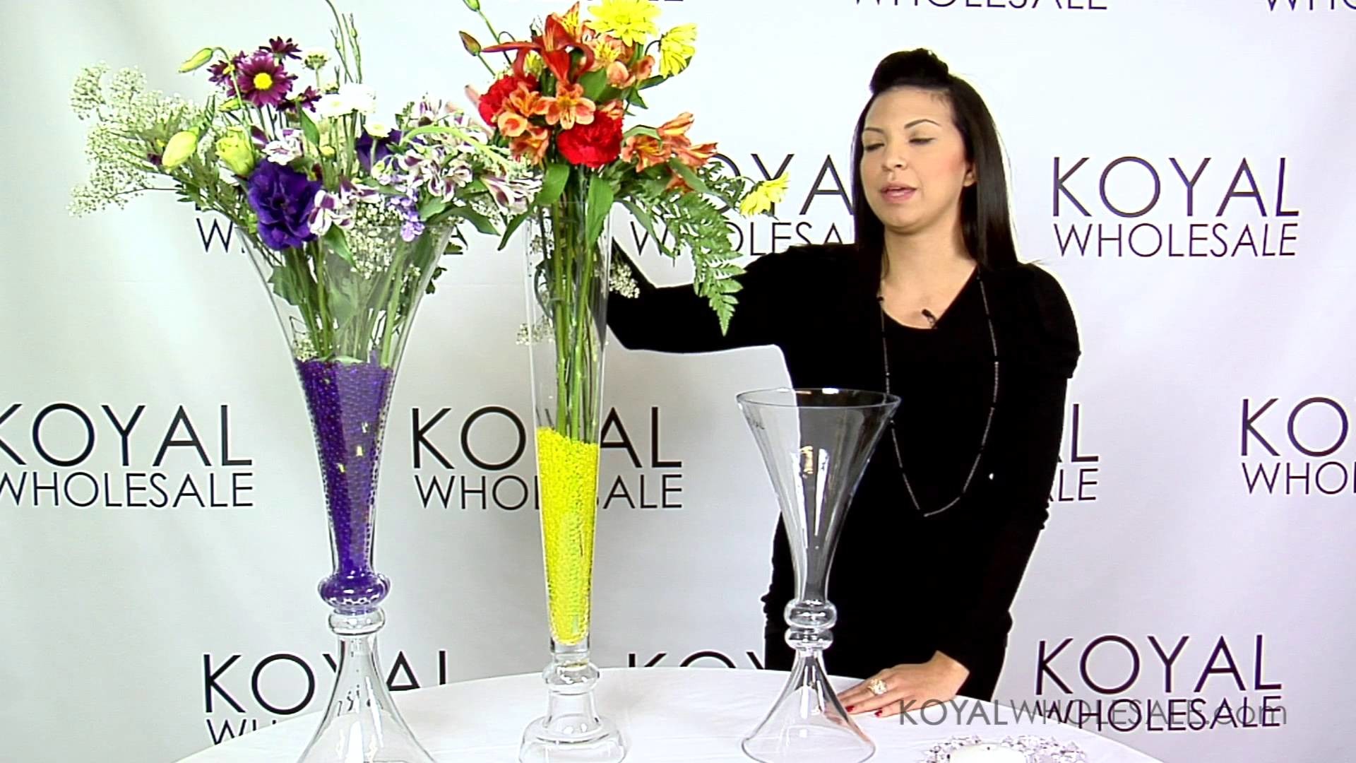 How to Centerpiece Ideas with our Reversible Vases | Weddings & Event Decor by Koyal Wholesale