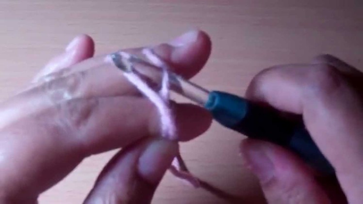 How To Crochet The Magic Loop.Magic Circle Tutorial