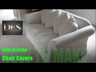 How to make Chair Cover of Arm Caps