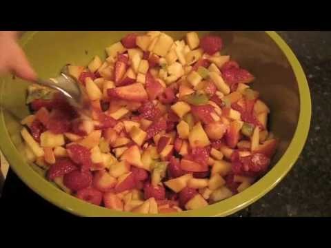 How to make fruit salsa and cinnamon tortillas