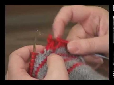 How to Wrap Stitches and Drop them in the Next Row