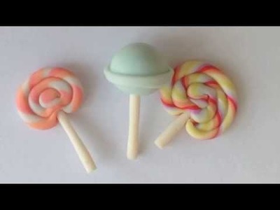 Lollipop Tutorial (Polymer Clay)