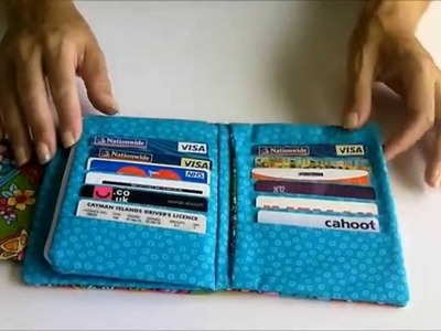 Look at the Ultimate Wallet Sewing Pattern