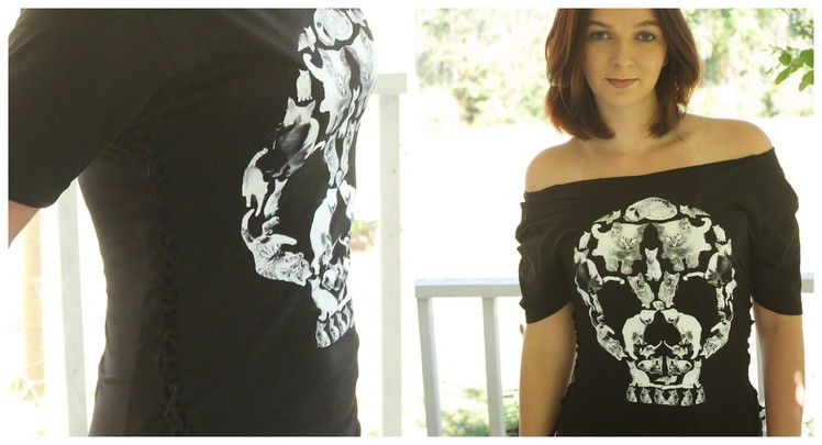 No Sew Tshirt Upcycle!