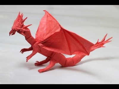 Origami Western Dragon instructions (Shuki Kato)