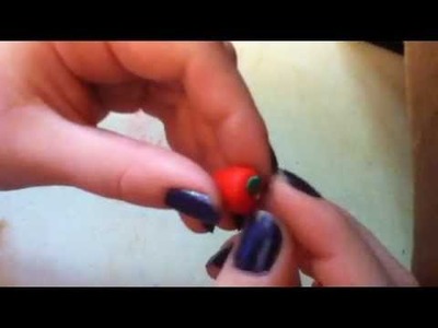 Polymer Clay Apple Tutorial:)