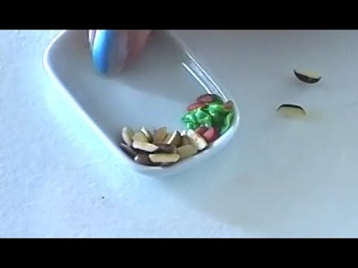Polymer Clay Miniature - Potatoe Boats