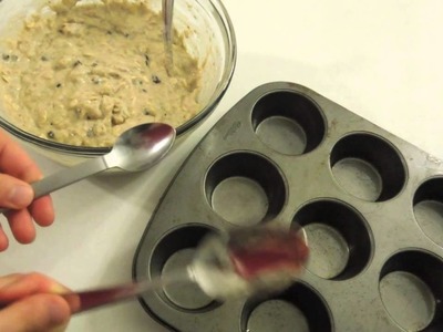 Quick Tip of the Day: Scooping Muffin Batter