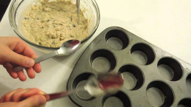 Quick Tip of the Day: Scooping Muffin Batter